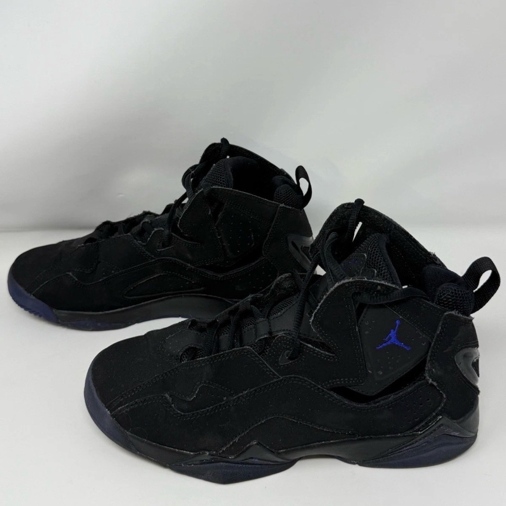 Nike Boys Air Jordan True Flight Black Basketball Shoes Sneakers 6.5Y